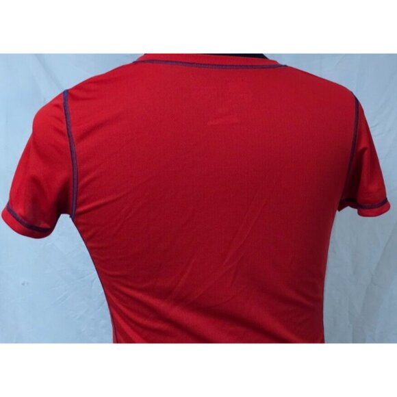 St Louis Cardinals MLB Genuine Merchandise TX3 Cool Large Red V-Neck Jersey Top - Picture 9 of 13